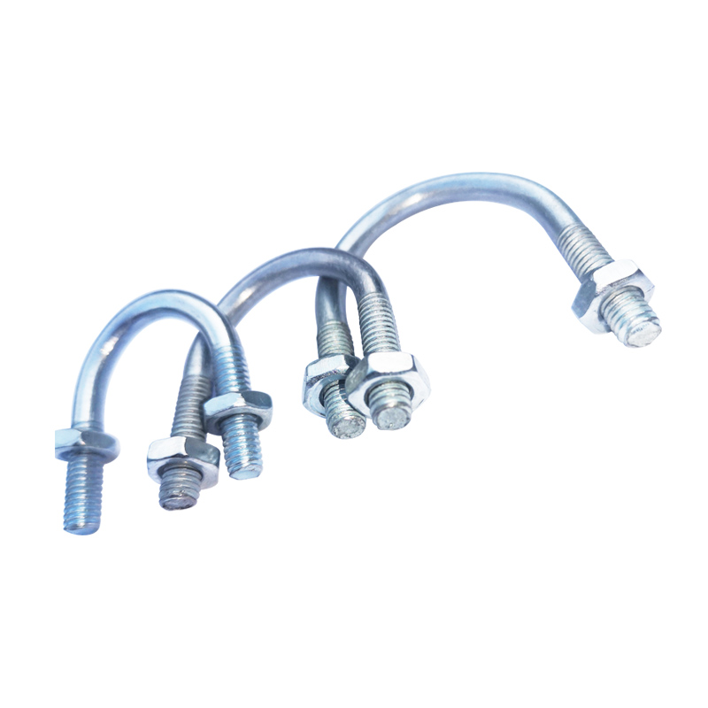 Grade 8.8 Carbon Steel Zinc Plated U-Bolt 1