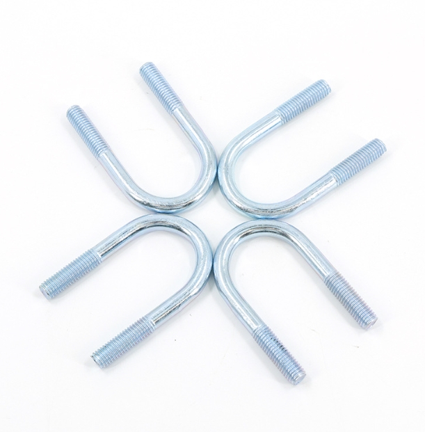 Professional Manufacturer Factory Carbon Steel Blue Zinc U bolts