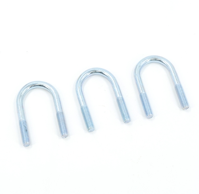 Professional Manufacturer Factory Carbon Steel Blue Zinc U bolts 2