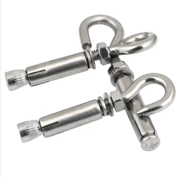 Stainless Steel Heavy-Duty Ring Lifting Bolt 10mm Expansion Eyebolt with Eye Anchor Closed Hook Anchor for Concrete 3