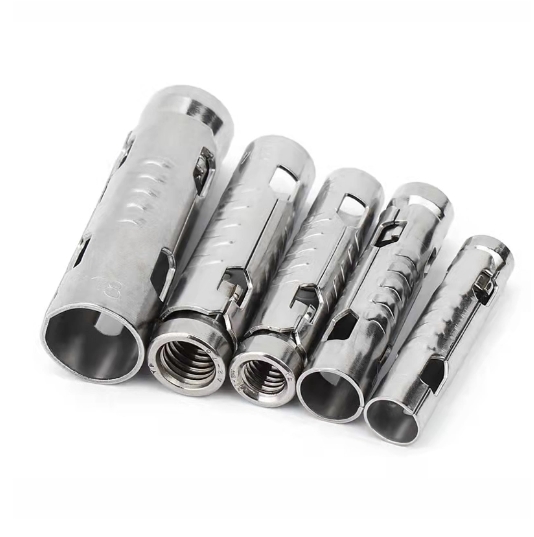 Heavy Duty Shield Wall Anchor Stainless Steel Tam Shield Anchor Bolt A2 A4 3PCS 4PCS Expansion Anchor Fix Bolt 5