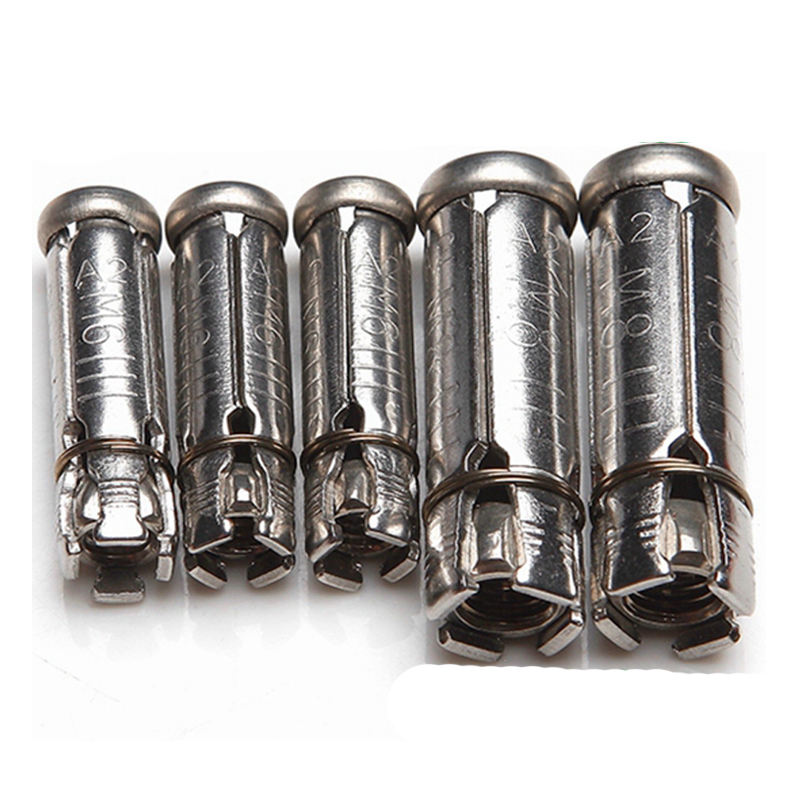 Stainless Steel 304 White 4PCS Fixing Anchor Bolt 4
