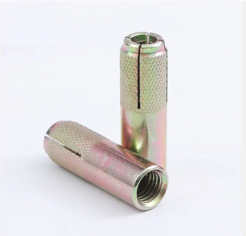 Professional Manufacturing Zinc Plated Customized Stainless Carbon Steel Drop In Anchors with Knurling 1