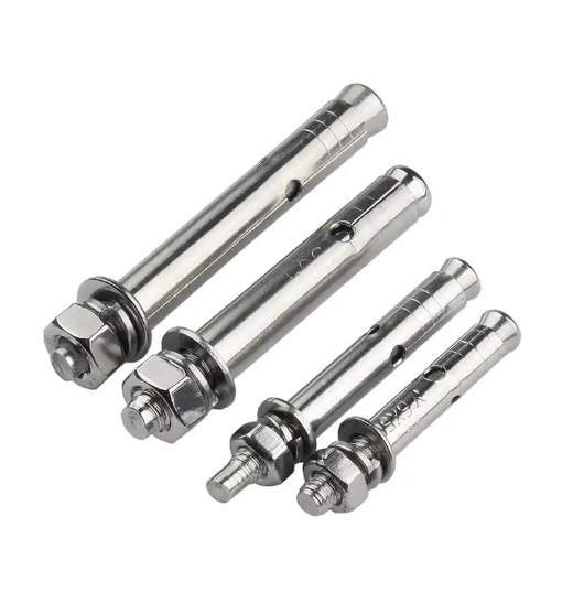 Hex Concrete Sleeve Anchors with Spring and Flat Washer