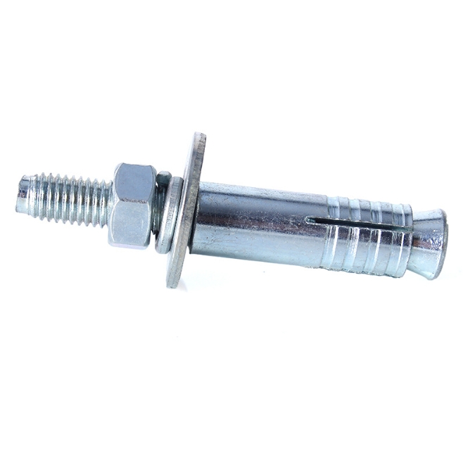 High Quality Zinc Plated Carbon Steel Elevator Expansion Bolts & Casing Anchor Bolts M6-M24 Thread 12mm Diameter