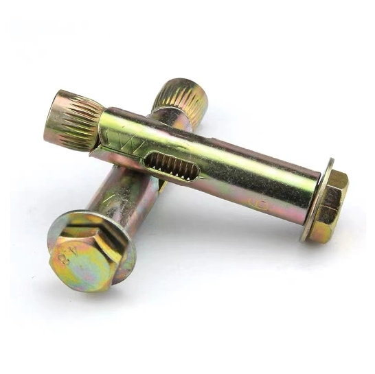 Carbon Steel Metric Size Expansion Bolts Sleeve Anchor with Hex Nut 4