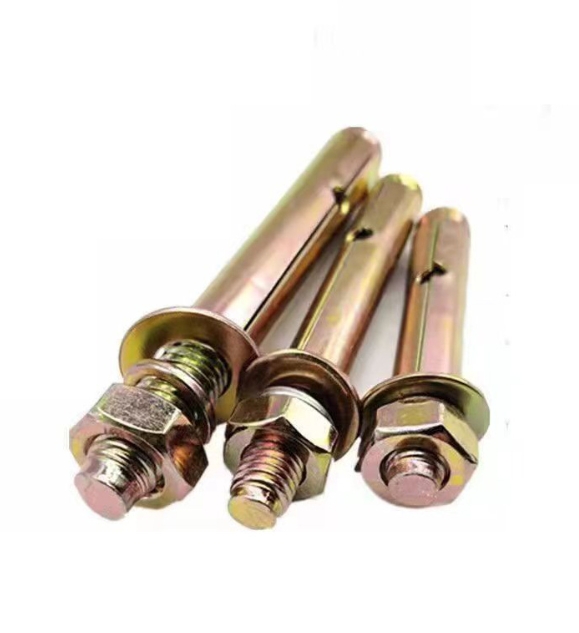 Galvanized Sleeve Anchor Bolt Carbon Steel 8.8 10.9 Grade External Expansion Anchors 3