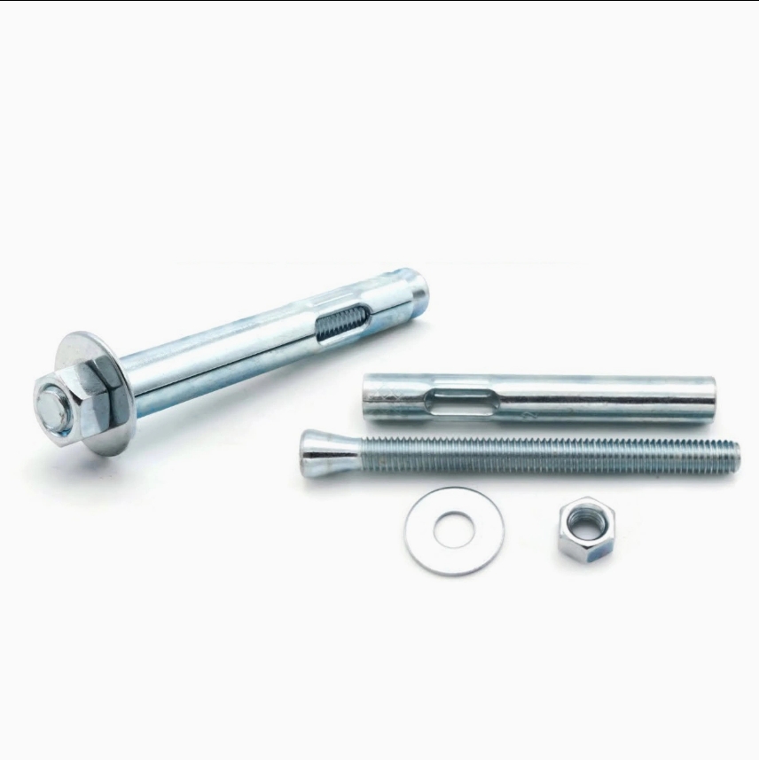 Zinc Plated Coating Carbon Steel Hex Nut Sleeve Anchor