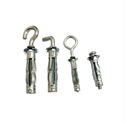 Hollow Wall Anchor with open hook head C hook screw metal hollow wall anchors
