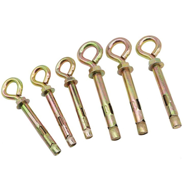 Hot-selling Carbon Steel Yellow Zinc Plated Galvanized Sleeve Anchor Bolt