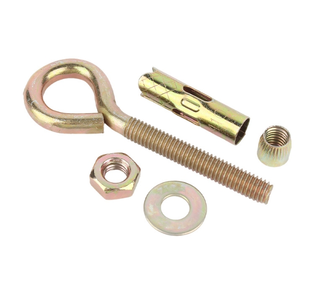Hot-selling Carbon Steel Yellow Zinc Plated Galvanized Sleeve Anchor Bolt 3