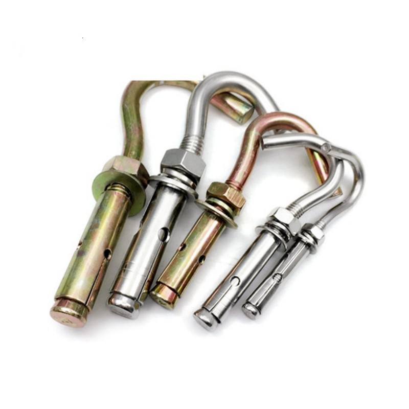 Zinc Plated Carbon Steel Hook Anchor Bolt 2