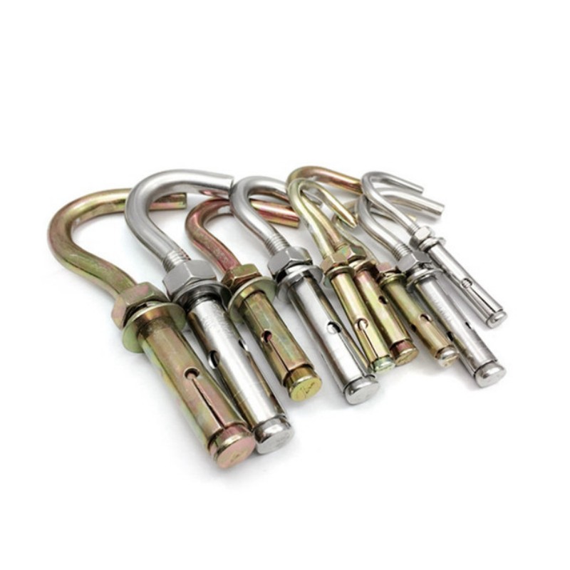 Zinc Plated Carbon Steel Hook Anchor Bolt 3