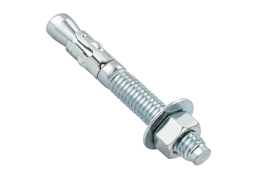 Excellent Quality Wedge Anchor Bolt Carbon Steel Grade 8.8 Zinc Plated
