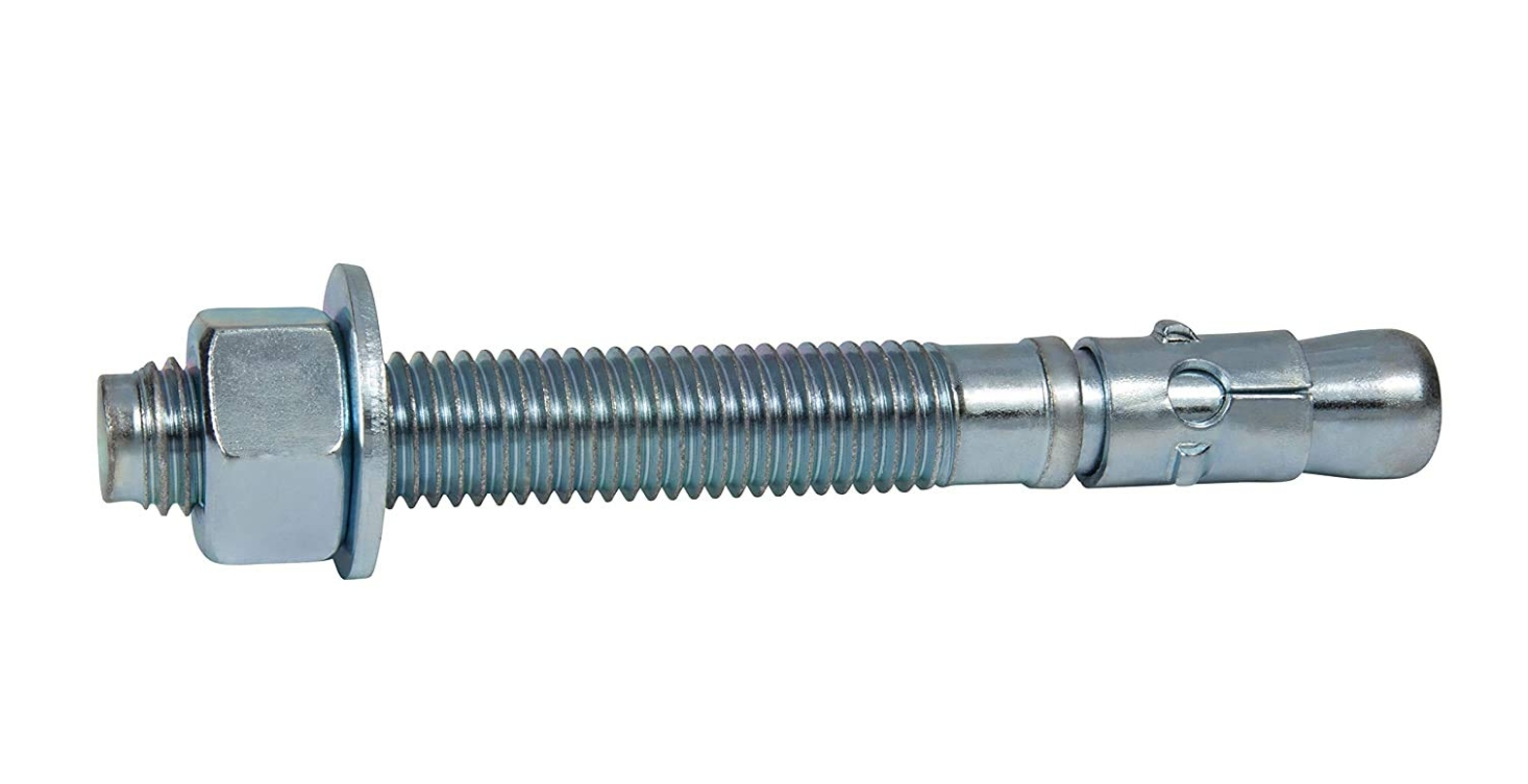 Excellent Quality Wedge Anchor Bolt Carbon Steel Grade 8.8 Zinc Plated 1