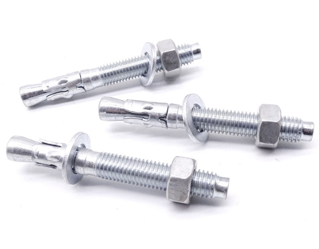Excellent Quality Wedge Anchor Bolt Carbon Steel Grade 8.8 Zinc Plated 2