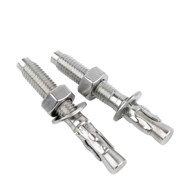 High Quality 304 316 Stainless Steel Plain Wedge Anchor Bolt