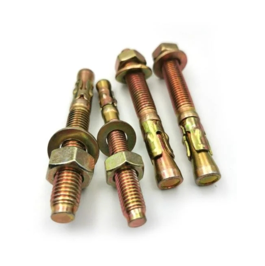 Zinc Plated Carbon Steel Wedge Anchor Expansion Bolts Screws From China 2