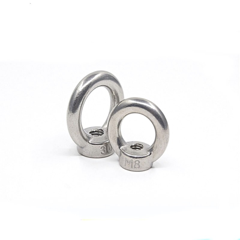 304 Stainless Steel DIN582 Ring Shape Eye Nut Ring Hardware Eye nut 3