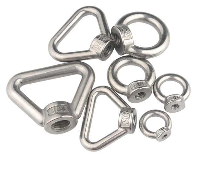 Factory Directly Stainless Steel Plain Triangular Ring Cap Nuts 1