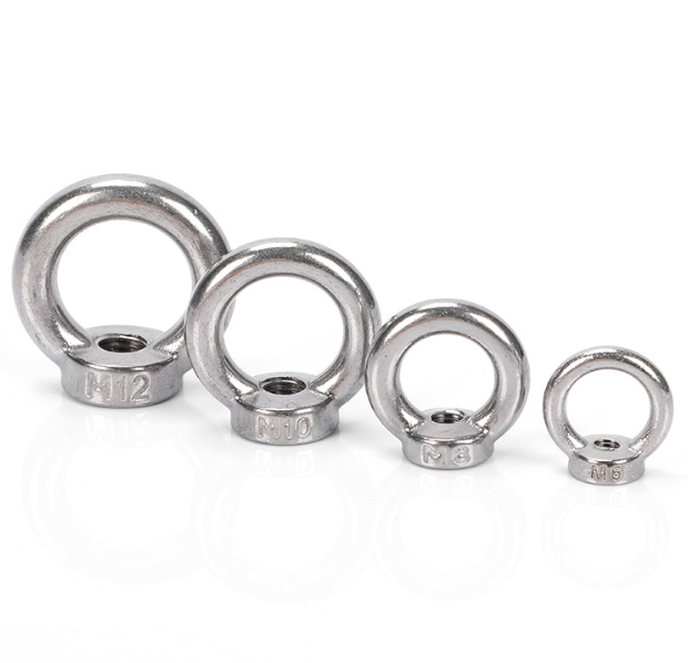 High Strength Customized No Standard M6 Stainless Steel Eye Nut