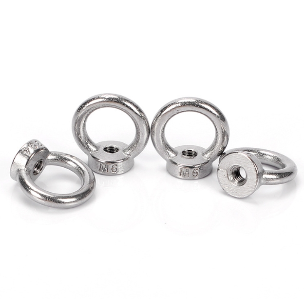 High Strength Customized No Standard M6 Stainless Steel Eye Nut 1