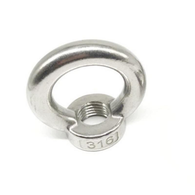 Lifting Eye Nut Stainless Steel 304 316 Eye Nut Thread Fastener Ring Eye Nut 2