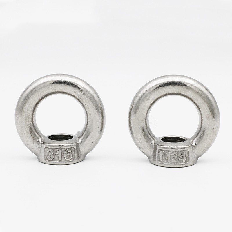 Lifting Eye Nut Stainless Steel 304 316 Eye Nut Thread Fastener Ring Eye Nut 3