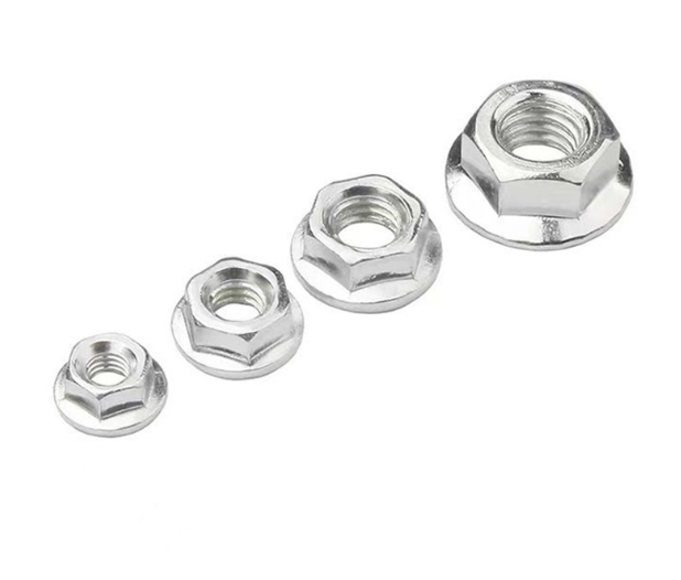All-in-One Locking Nuts Stainless Steel with Serrated Flange Flange Nut
