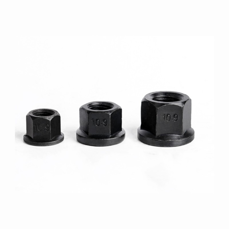 Grade 10.9 Black Carbon Steel Flange Nut
