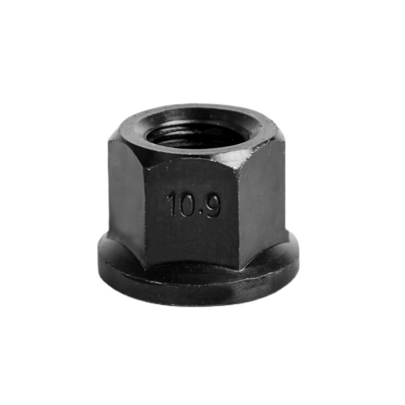Grade 10.9 Black Carbon Steel Flange Nut 3