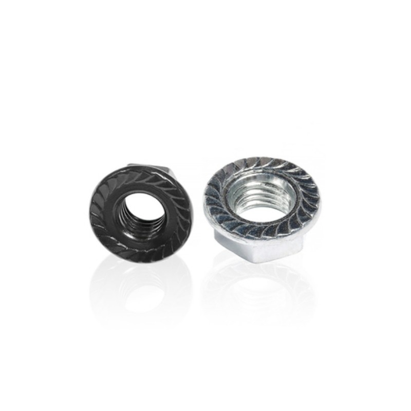 Grade 4.8 Black Carbon Steel Flange Nut