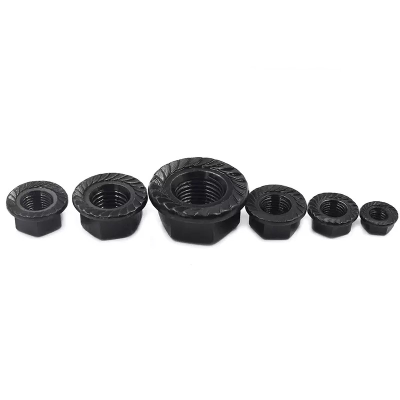 Grade 8.8 Black Carbon Steel Flange Nut 2