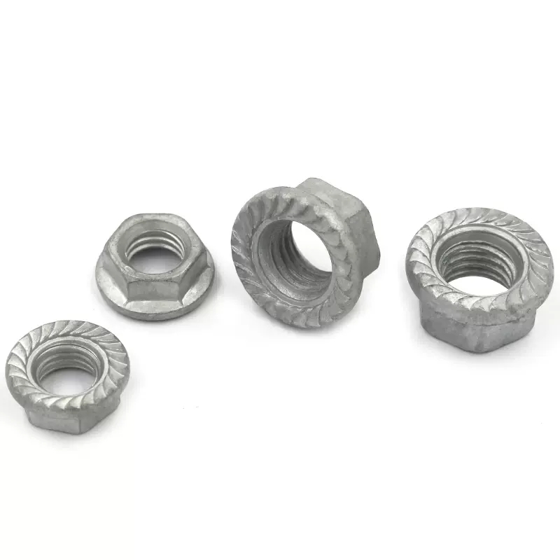 Grade 8.8 Carbon Steel HDG Flange Nut 1