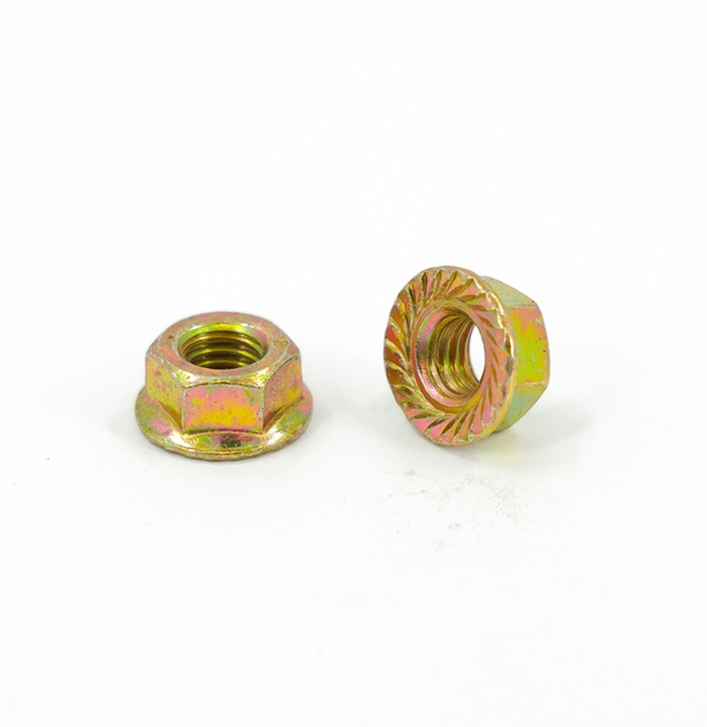 Standard M6 M8 M10 M12 DIN6923 Flange Nuts Carbon Steel 1