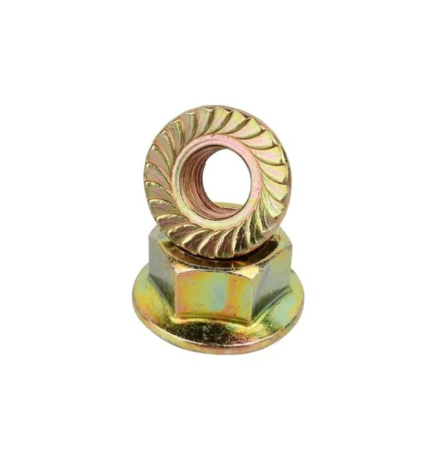 Standard M6 M8 M10 M12 DIN6923 Flange Nuts Carbon Steel 3