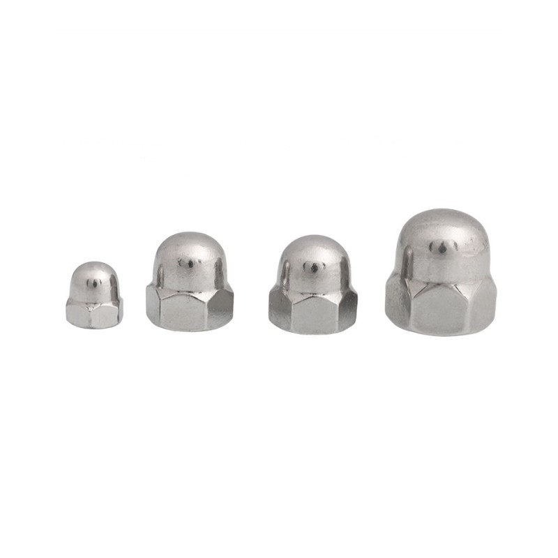 304 Stainless Steel Hex Domed Cap Nut 3