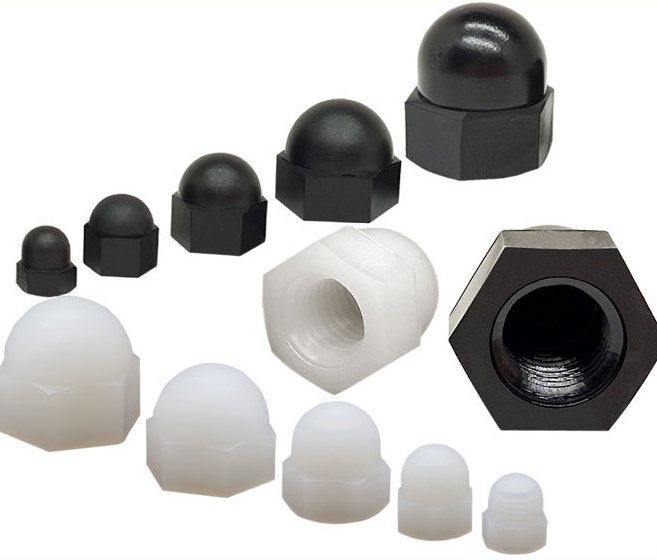 Plastic Nylon Hexagon Cap Domed Nut Hex Cap Nut