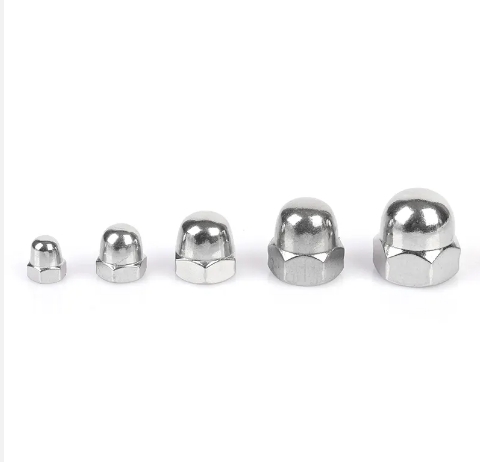 Wholesale Price M3-M42 DIN1587 Stainless Steel Hex Dome Cap Nut Hexagon Acorn Nuts 1