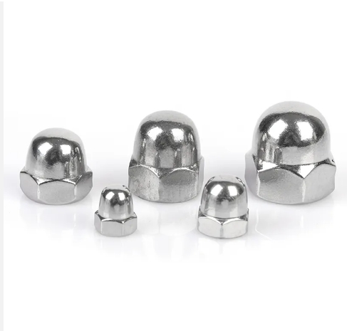 Wholesale Price M3-M42 DIN1587 Stainless Steel Hex Dome Cap Nut Hexagon Acorn Nuts 2
