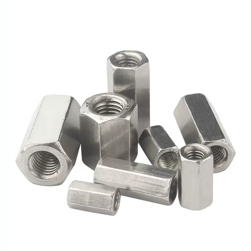 304 Stainless Steel Hex Long Nut