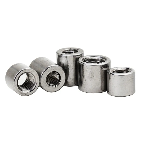 304 Stainless Steel M4-M20 Extension Long Column Standoff Spacer Round Cylinder Connecting Coupling Nut 1