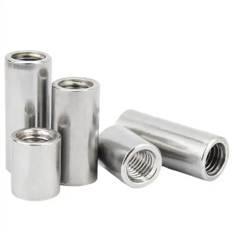 304 Stainless Steel M4-M20 Extension Long Column Standoff Spacer Round Cylinder Connecting Coupling Nut 3