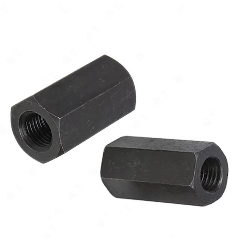Grade 8.8 Black Carbon Steel Hex Long Nut 4