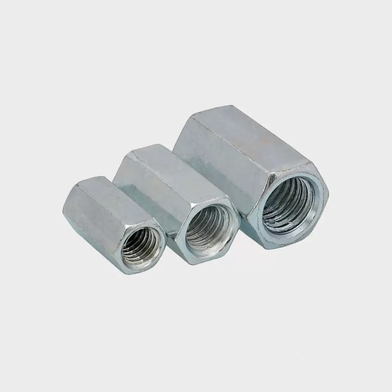 Grade 8.8 Zinc Plated Carbon Steel Hex Long Nut