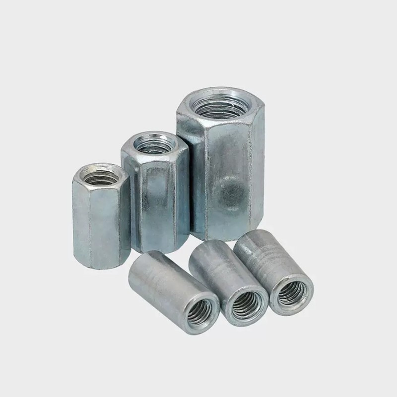 Grade 8.8 Zinc Plated Carbon Steel Hex Long Nut 4