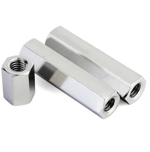 Hex Coupling Nuts DIN6334 Long Hexagon Threaded Connecting Nut