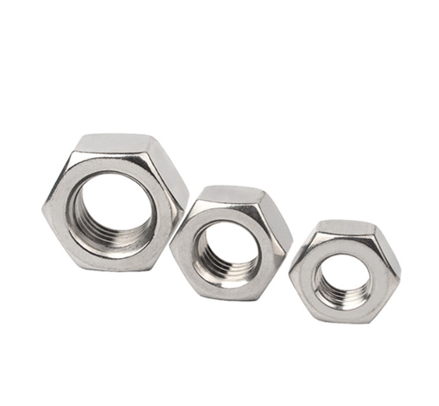 18-8 Stainless Steel Hex Nuts – Coarse & Fine Thread 3