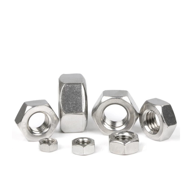 304 Din934 Din Hexagon Nut Manufacturerm2-m30 Passivated 5-15 Days M2-m30 Stainless Steel Coupling Hex Nut 4