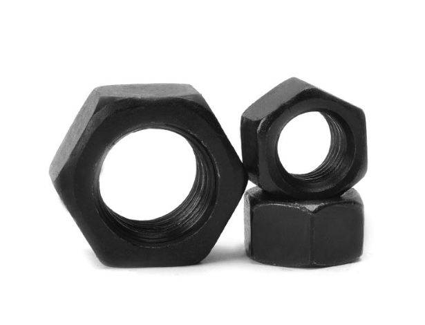 Dacromet Black Oxide Hexagon Nuts Carbon Steel Hex Thin Nuts 3